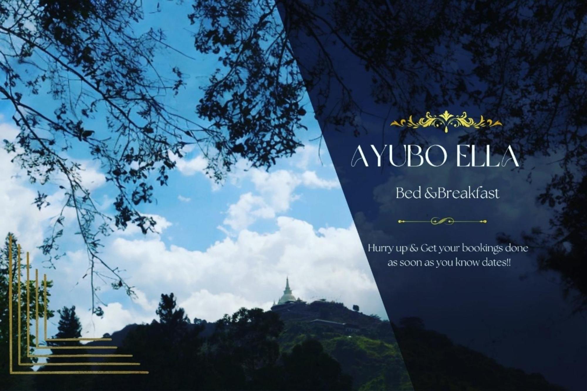 Villa Ayubo Ella Exterior foto